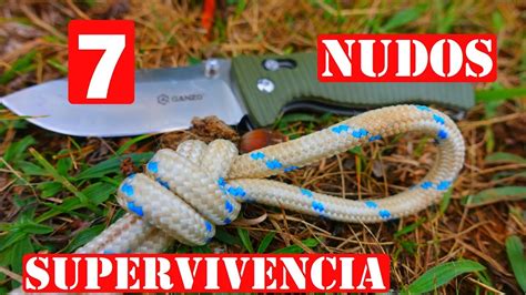 como hacer nudos|TOP 7 Nudos para Supervivencia o Montaña